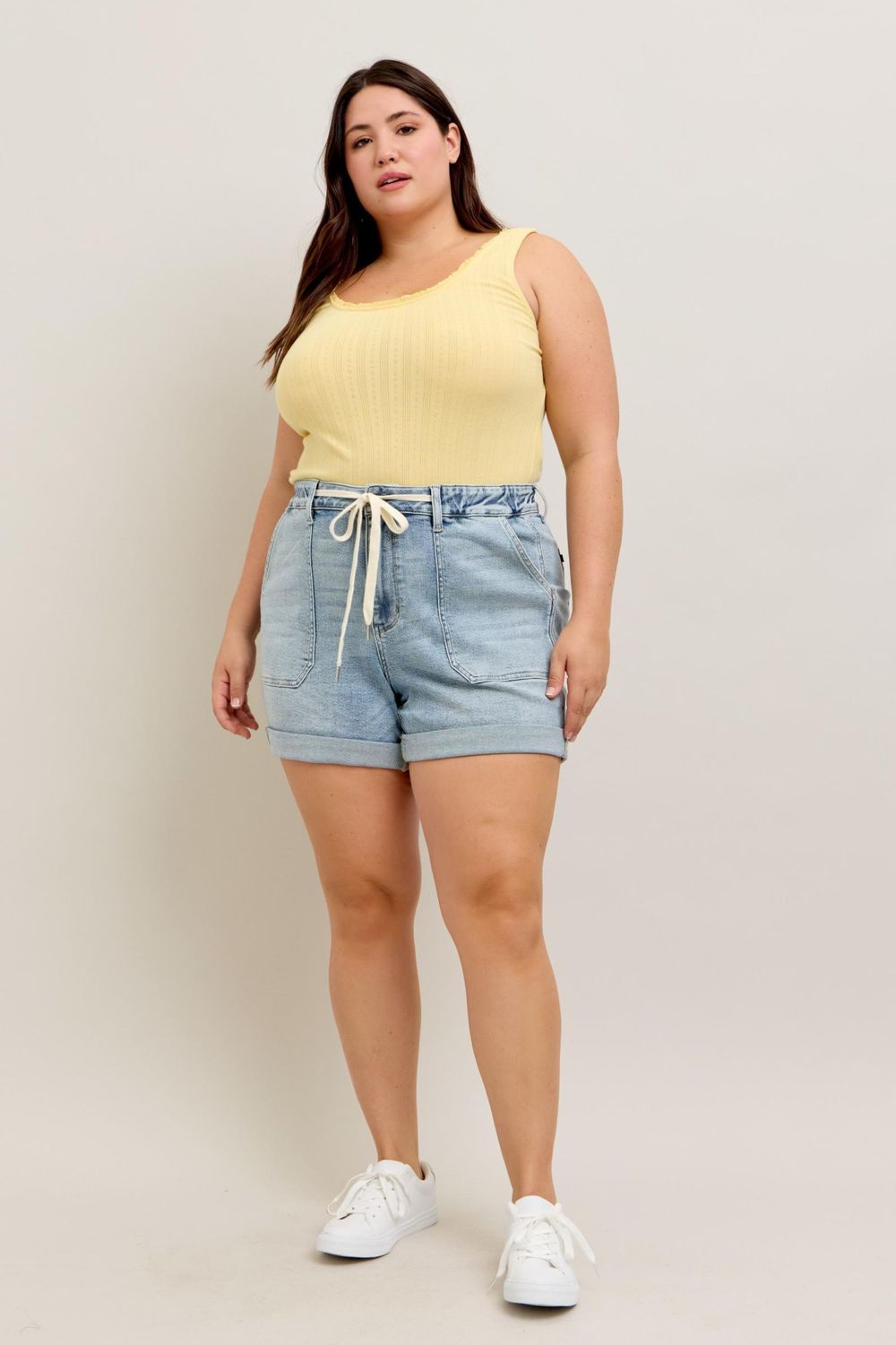 Judy Blue Jogger Shorts 150344