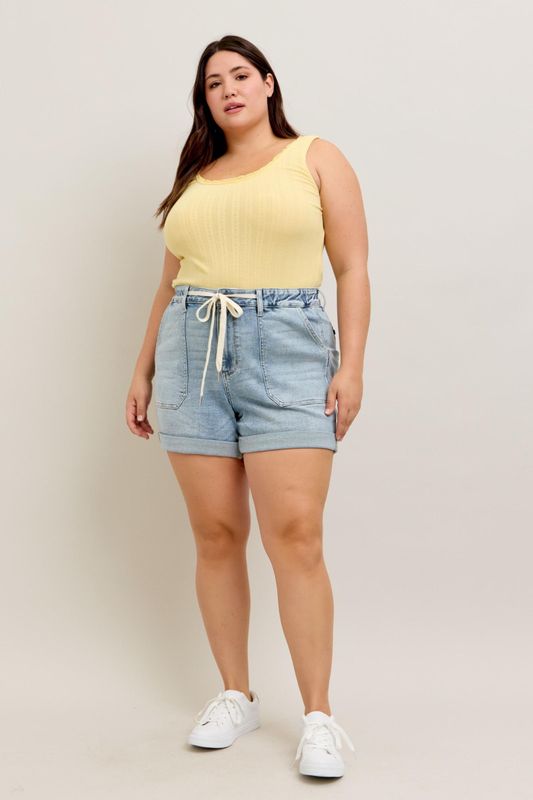 Judy Blue Jogger Shorts 150344