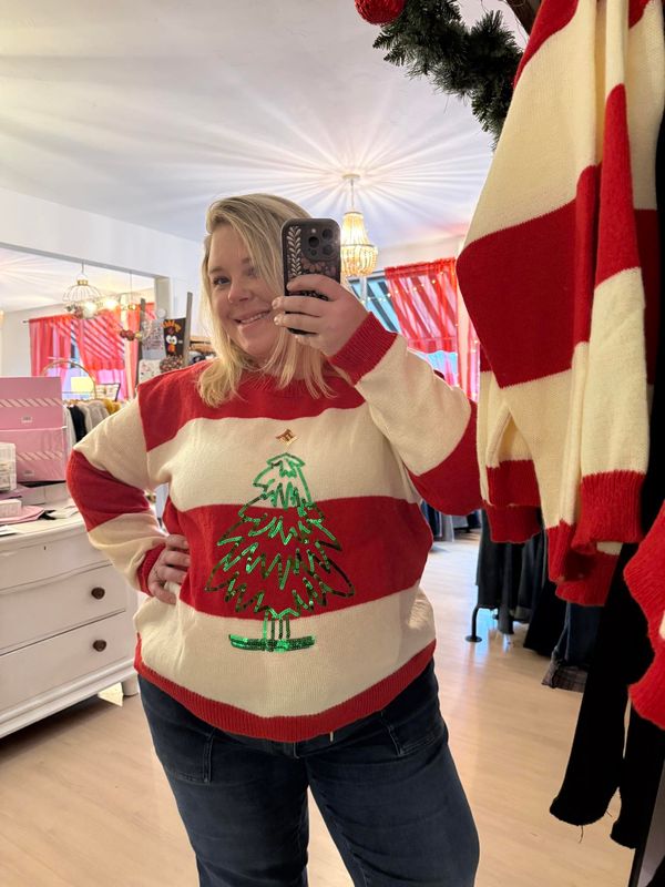 Bibi Christmas Tree Sweater
