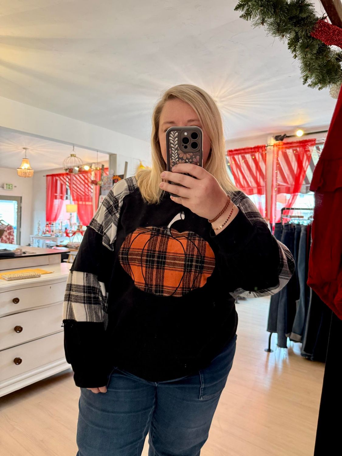 Oddi Pumpkin with Plaid