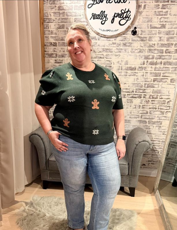 She &amp; Sky Gingerbread Sweater