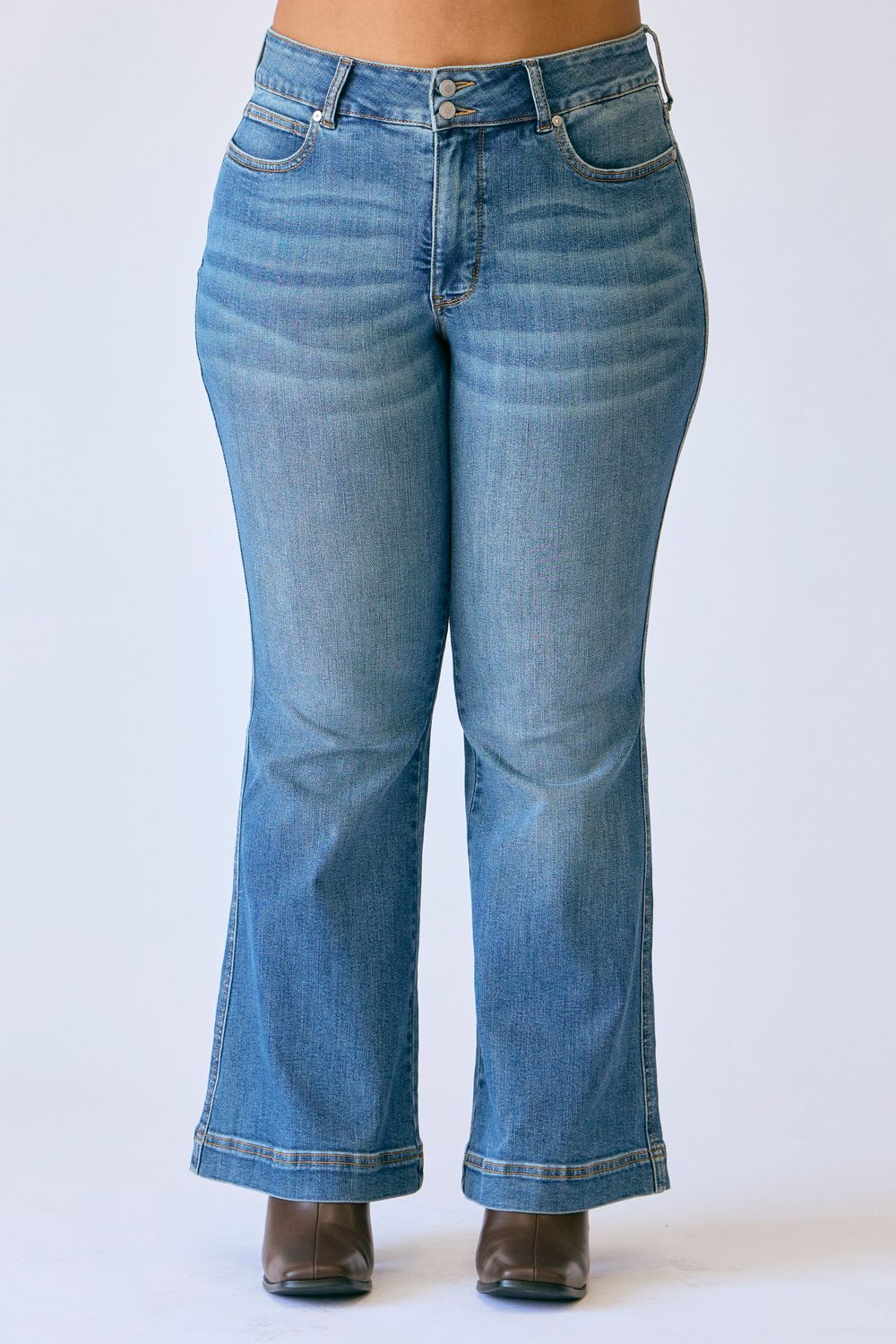 Judy Blue High Waist Petite Flare 881018