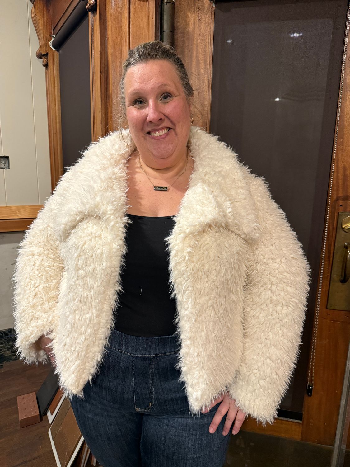 Sugar Fox Faux Fur Jacket