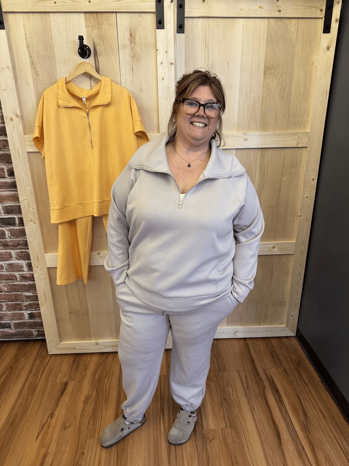 Dear Scarlett Hampton Set Grey