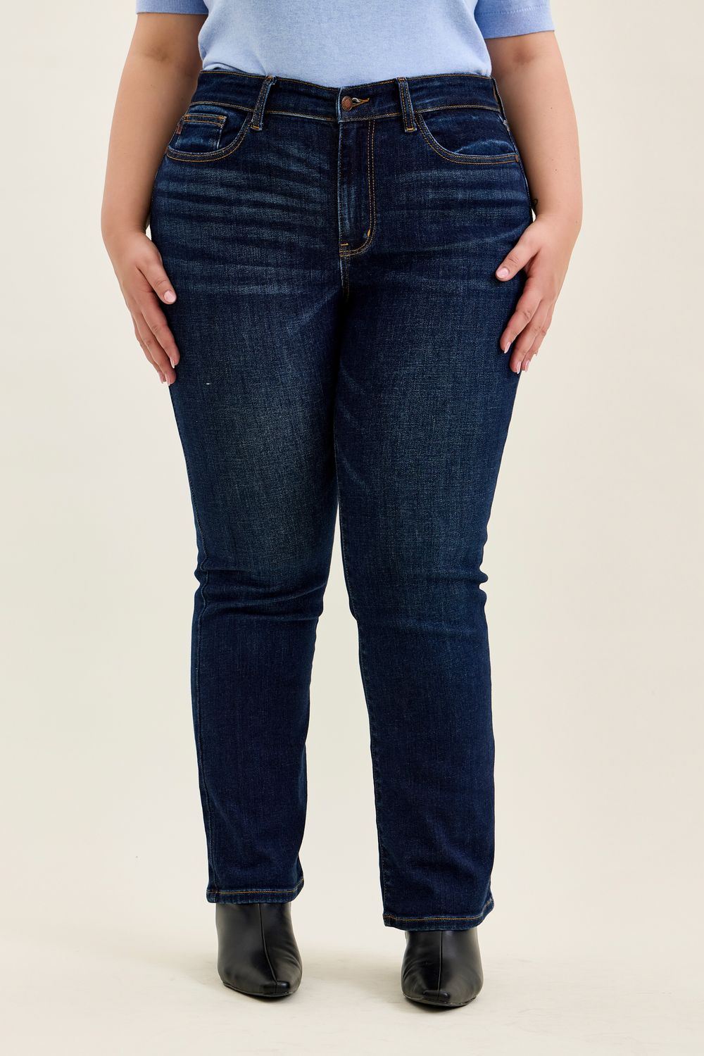 Judy Blue Petite Boot Dark 82586