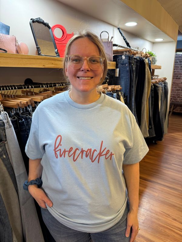 Blue Fire Cracker T-shirt