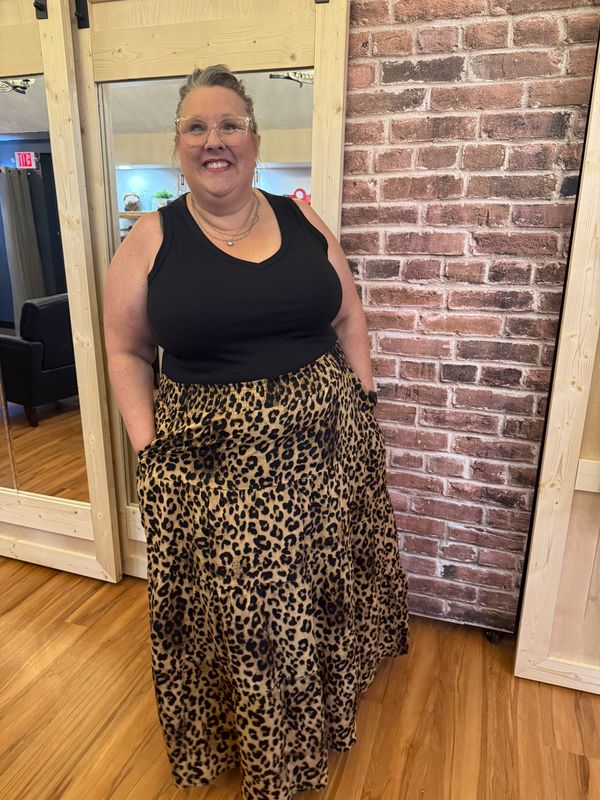 Leopard Skirt