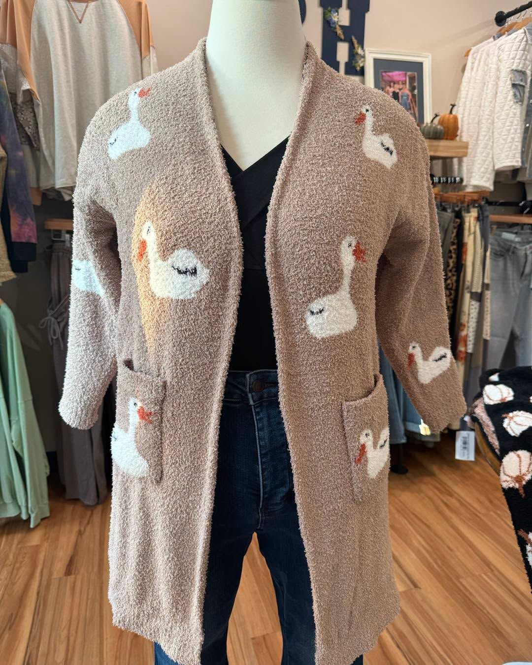 Blakely Goose Cardigan