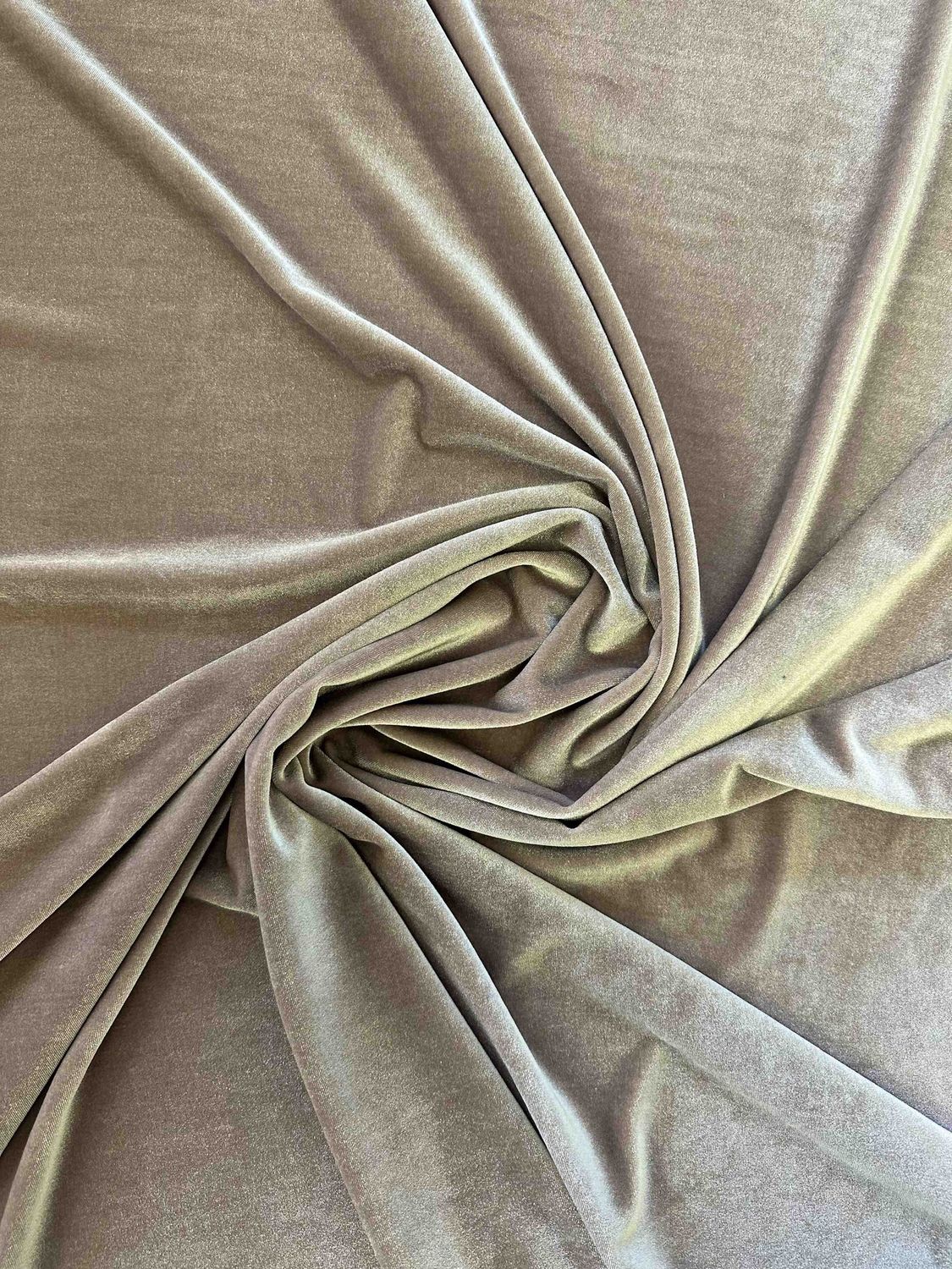 Stretch  Velvet, Colour: Light Beige