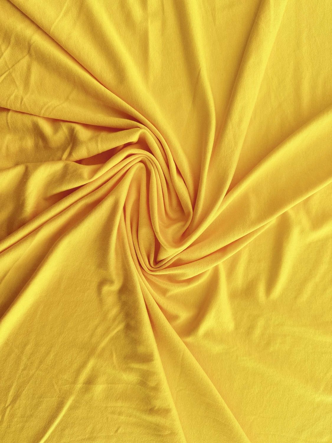 Viscose Lycra 180GSM, Colour: Canary Yellow