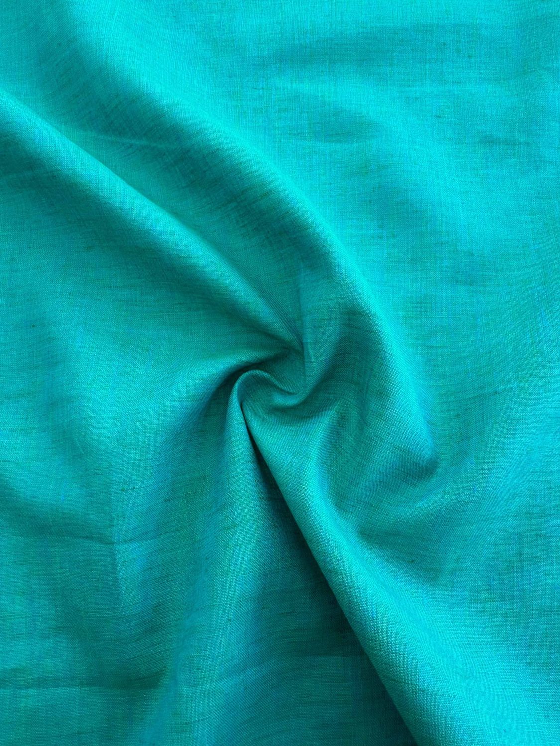 Dupion 2 Tone 100% Linen, Colour: Emerald