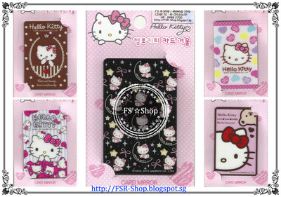 Hello Kitty Card Mirro (vertical prints)