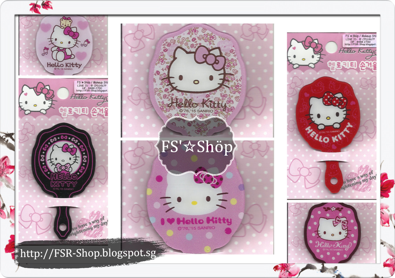 Hello Kitty Hand Mirror