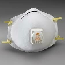 3M 8511 DISPOSABLE N95 W/ EXHALE VALVE