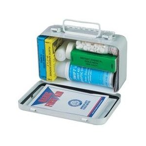 SMALL METAL TRUCK FIRST AID KIT