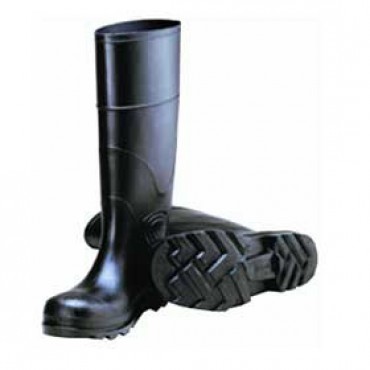 PLAIN TOE RUBBER BOOTS