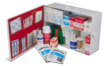 2 SHELF INDUSTRIAL FIRST AID KIT