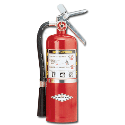 5 LB AMEREX WALL MOUNT FIRE EXTINGUISHER