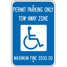 HANDICAP SIGN