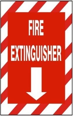 FIRE EXTINGUISHER SIGN