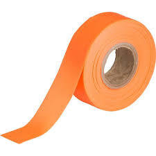 FLAGGING TAPE, Color: Orange