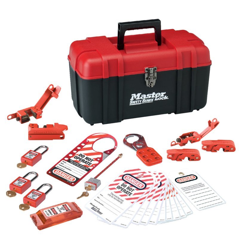 LOCK-OUT KIT IN TOOL BOX