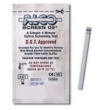 ALCOSCREEN SALIVA ALCOHOL TEST