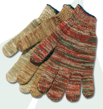 STRING KNIT COLORED GLOVE