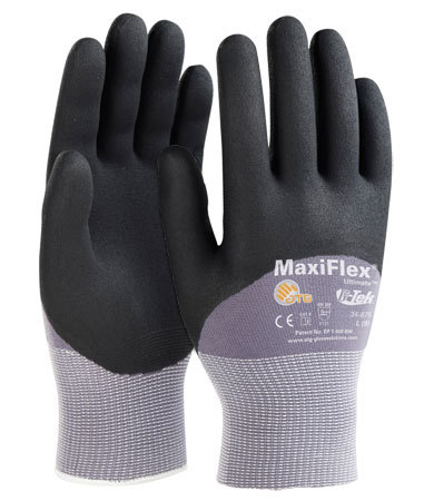 MAXI FLEX NITRILE COATED GLOVES