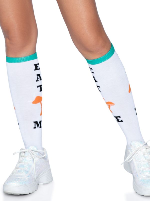 5622 Eat Me knee Highs