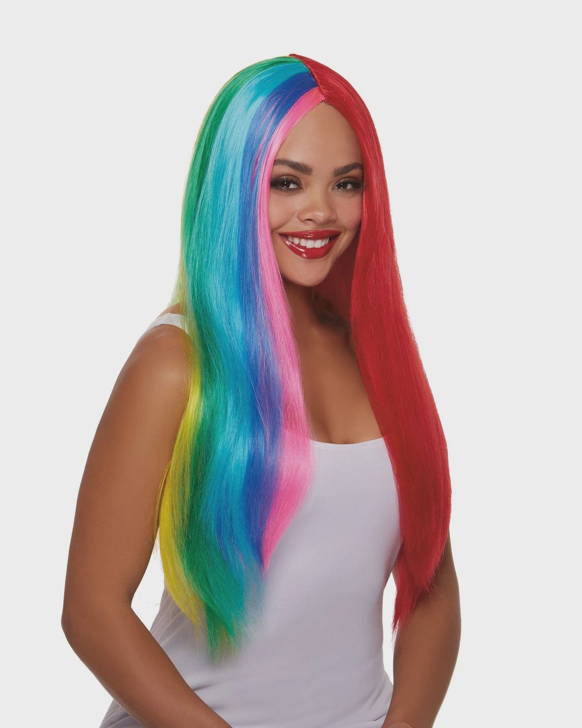 12312 PRIMARY RAINBOW WIG