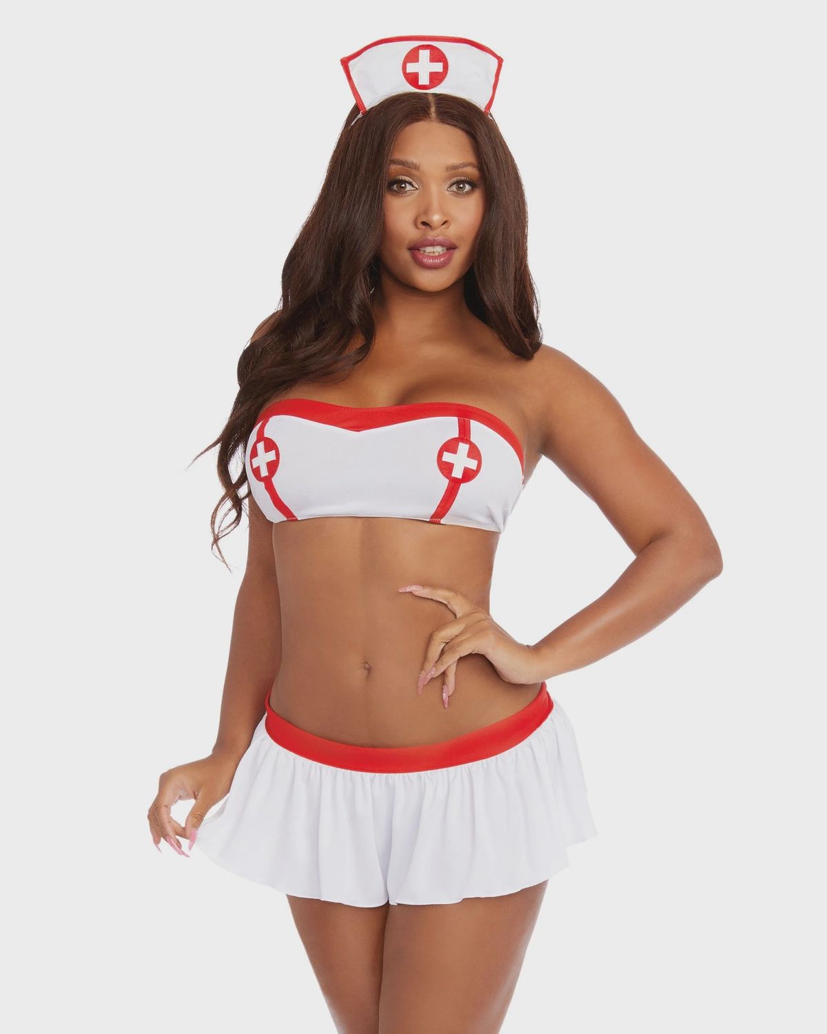 12227 Dreamgirl Nurse Bedroom Costume Four-Piece Set