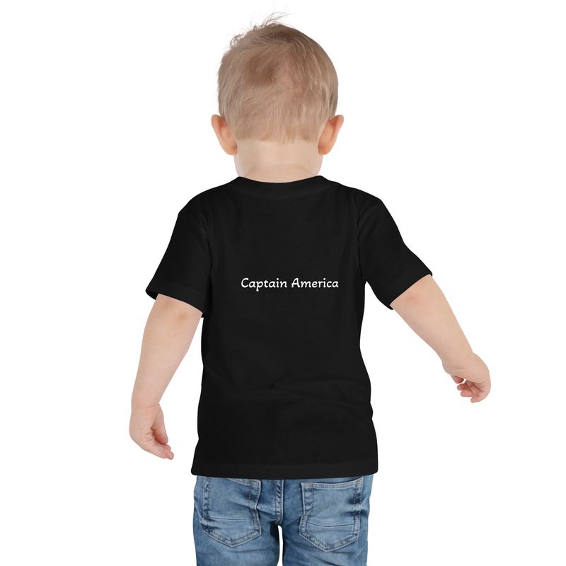 Captain America Toddler Short Sleeve Tee