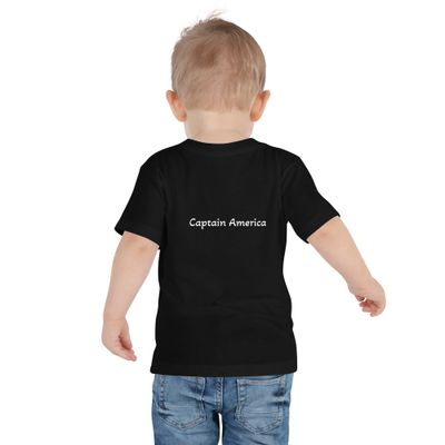 Captain America Toddler Short Sleeve Tee
