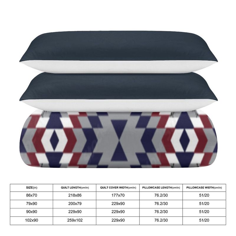 3-Piece Bedding Set (1 Duvet Cover + 2 Pillowcase)