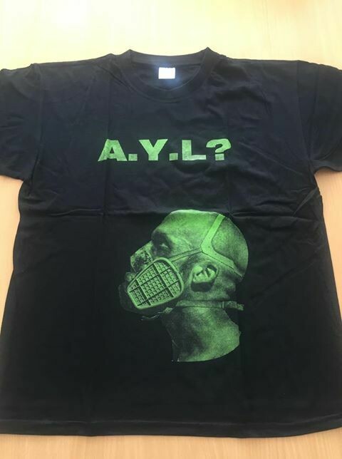 T shirt  AYL?  black / grey
