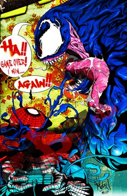 &quot;Spidey &amp; Venom (Game Over)&quot;