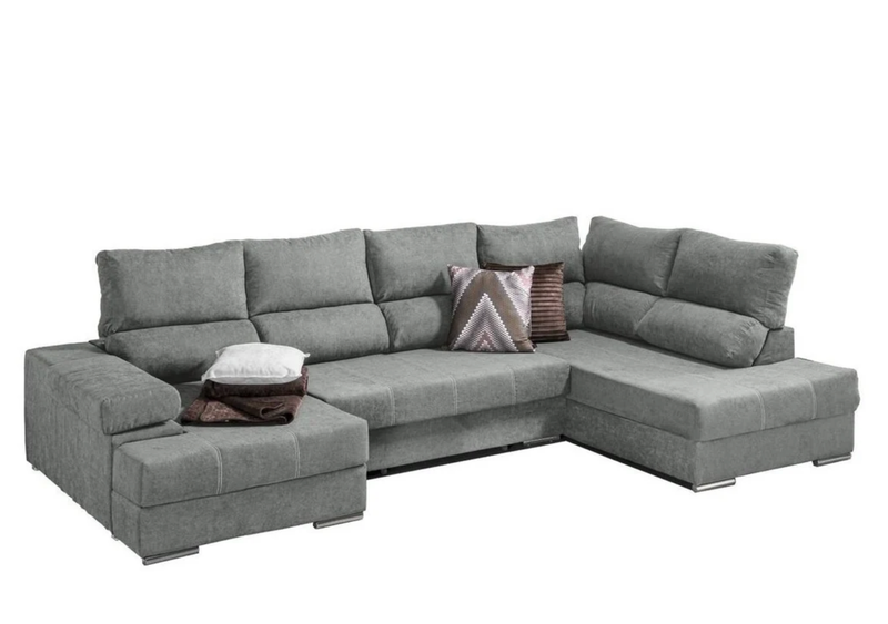 Mega Sofa Cama Chaise Longue Rinconera