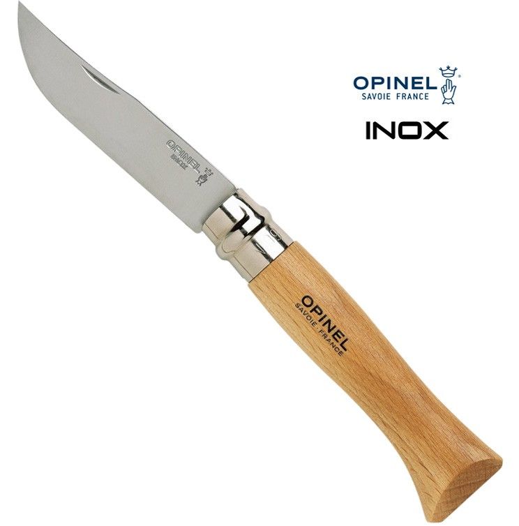 Liigend taskunuga Opinel 9 cm roostevabast terasest