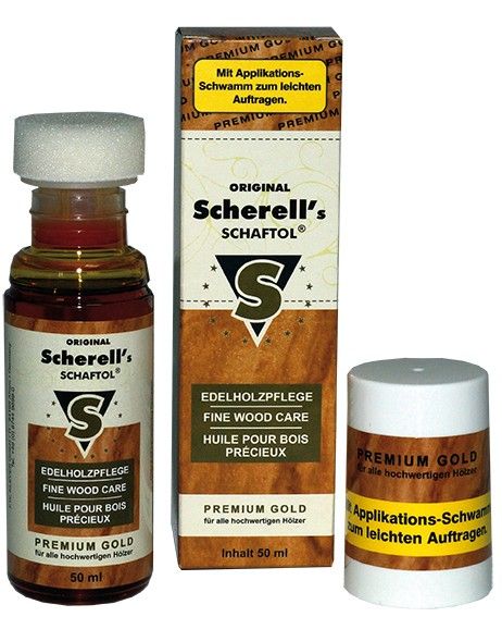 Puiduõli relvalaele Scherell Original. Kuldpruun