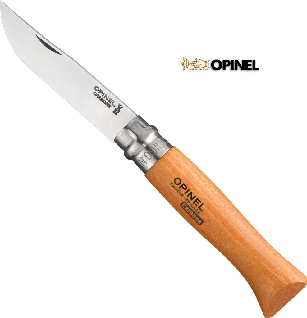 Liigend taskunuga Opinel 9 cm süsinikterasest