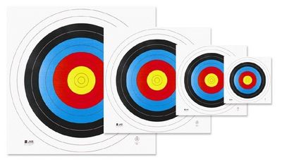Target face, size 60x60 cm
