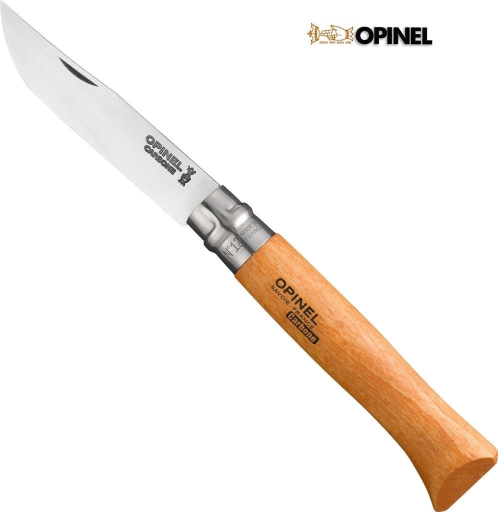 Liigend taskunuga Opinel 12 cm süsinikterasest