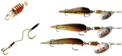 Mepps Aglia Streamer Silver