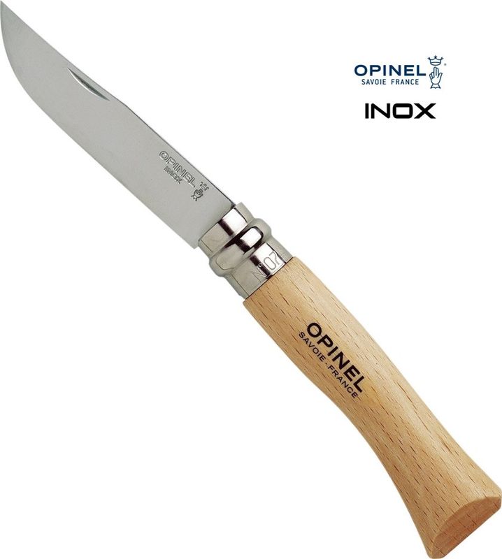 Liigend taskunuga Opinel 7 cm roostevabast terasest
