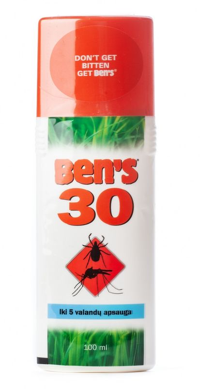 ​Mosquito Repellent Ben&#39;s 30. 100 ml