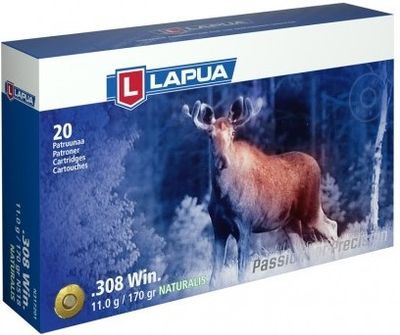 Padrun Lapua .308 WIN Naturalis. 11,0 g.