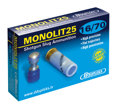 Padrun Dupleks Monolit 25. Kal. 16/70