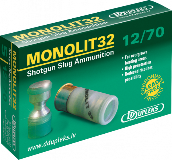 Padrun Dupleks Monolit 32. Kal. 12/70