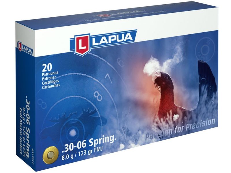 Padrun LAPUA 30-06. FMJ. 8,0 g.